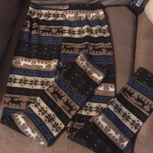 Super fuzzy winter leggings!